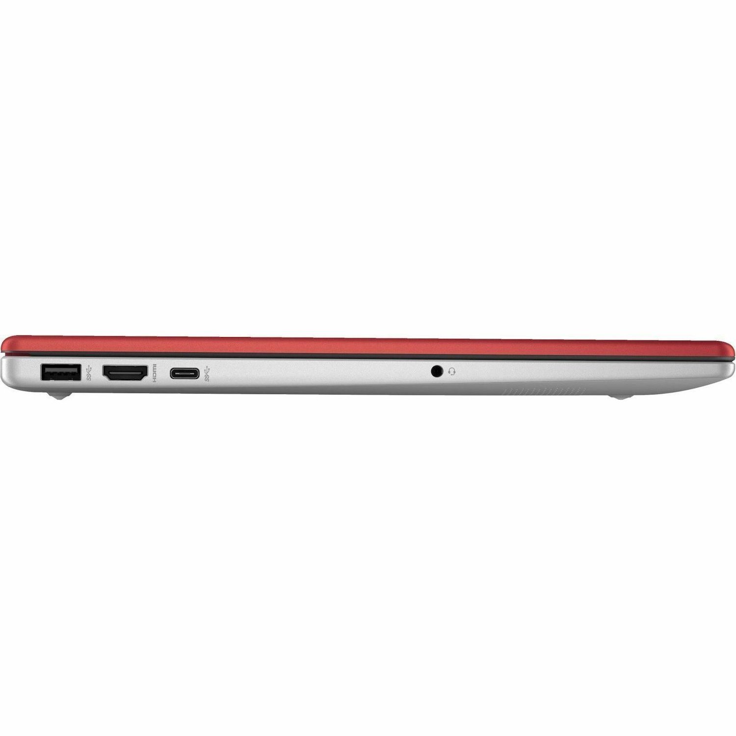 HP 15-fd0000 15-fd0083wm 15.6" Notebook - HD - Intel N-Series N200 - 4 GB - 128 GB Flash Memory - Scarlet Red