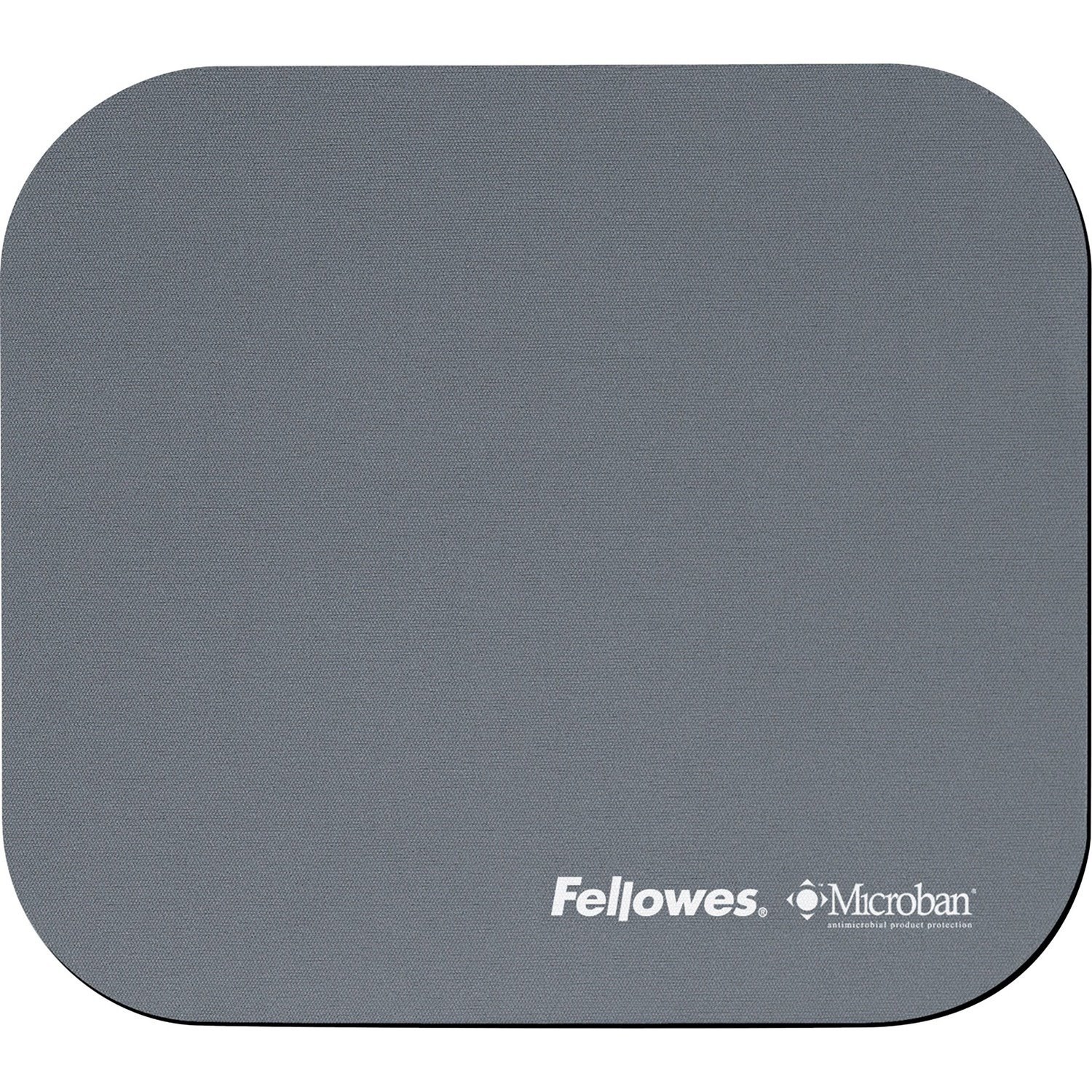 Fellowes Microban&reg; Mouse Pad - Graphite