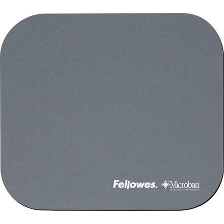Fellowes Microban&reg; Mouse Pad - Graphite