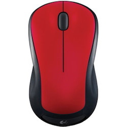 Logitech M310 Wireless Mouse, 2.4 GHz with USB Nano Receiver, 1000 DPI Optical Tracking, 18 Month Battery, Ambidextrous, Compatible with PC, Mac, Laptop, Chromebook (FLAME RED GLOSS)