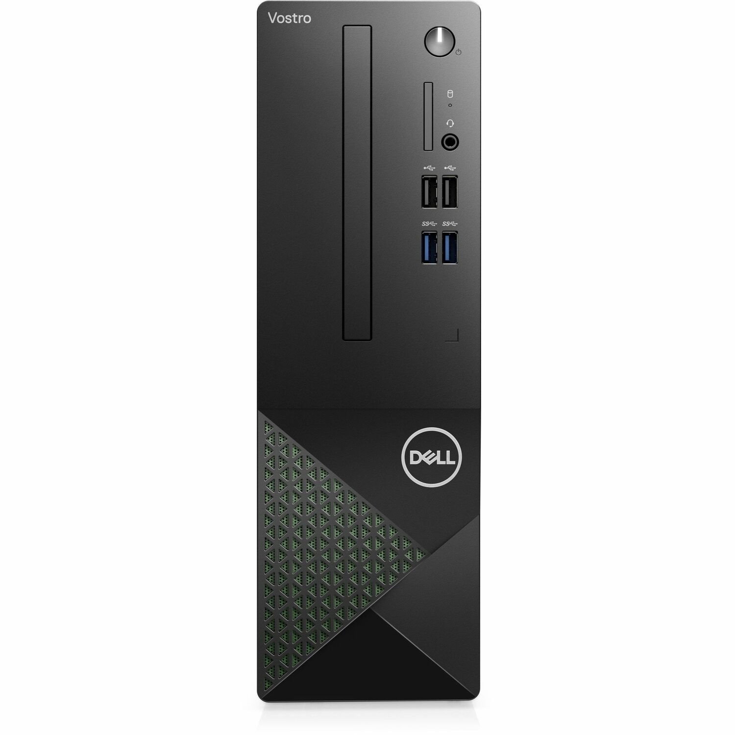 Dell Vostro 3000 3710 Desktop Computer - Intel Core i5 12th Gen i5-12400 - 8 GB - 256 GB SSD - Small Form Factor - Black with Sage Green Mesh