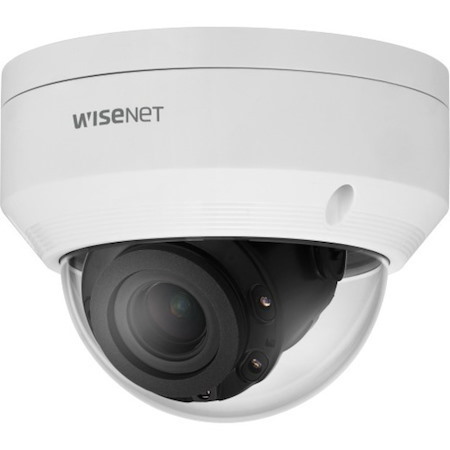 Wisenet LNV-6072R 2 Megapixel Outdoor Full HD Network Camera - Color, Monochrome - Dome - White