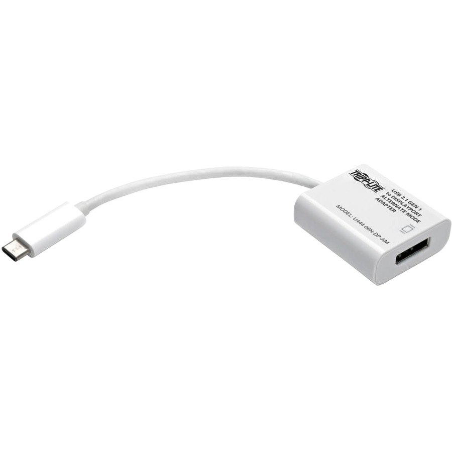 Tripp Lite USB C to DisplayPort Video Adapter Converter 4Kx2K M/F, USB-C to DP, USB Type-C to DP, USB Type C to DP 6in