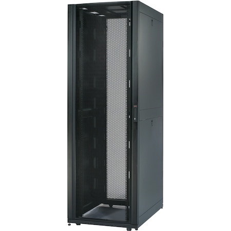 APC by Schneider Electric NetShelter 42U Enclosed Cabinet Rack Cabinet for Blade Server - 482.60 mm Rack Width - Black