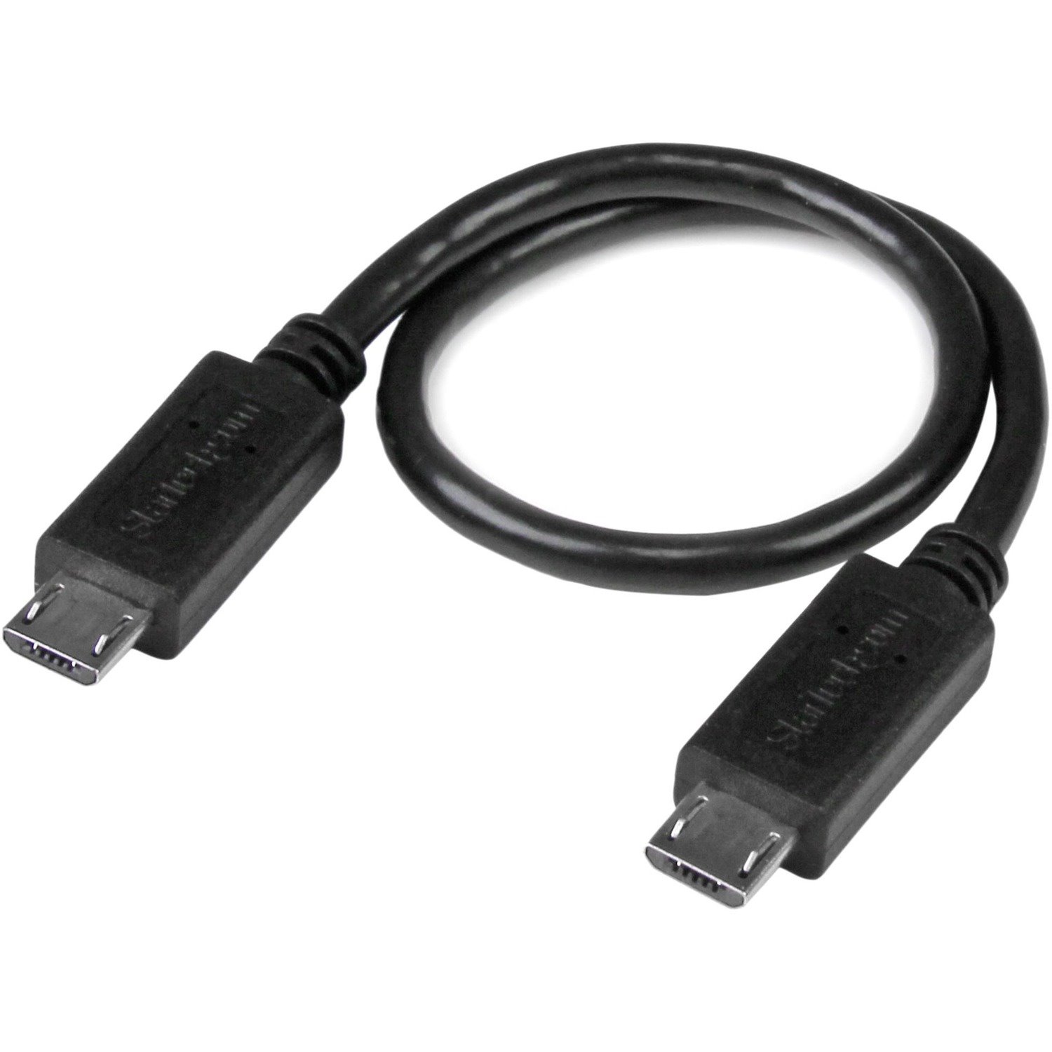 StarTech.com 8in USB OTG Cable - Micro USB to Micro USB - M/M - USB OTG Adapter - 8 inch