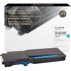 Clover Technologies High Yield Laser Toner Cartridge - Alternative for Dell 331-8432, 1M4KP, 331-8428, 9FY32 - Cyan - 1 Pack