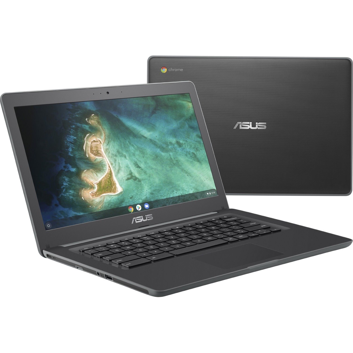 Asus Chromebook C403 C403NA-WS42-BL 14" Rugged Chromebook - HD - 1366 x 768 - Intel Celeron N3350 Dual-core (2 Core) 1.10 GHz - 4 GB Total RAM - 32 GB Flash Memory - Dark Blue