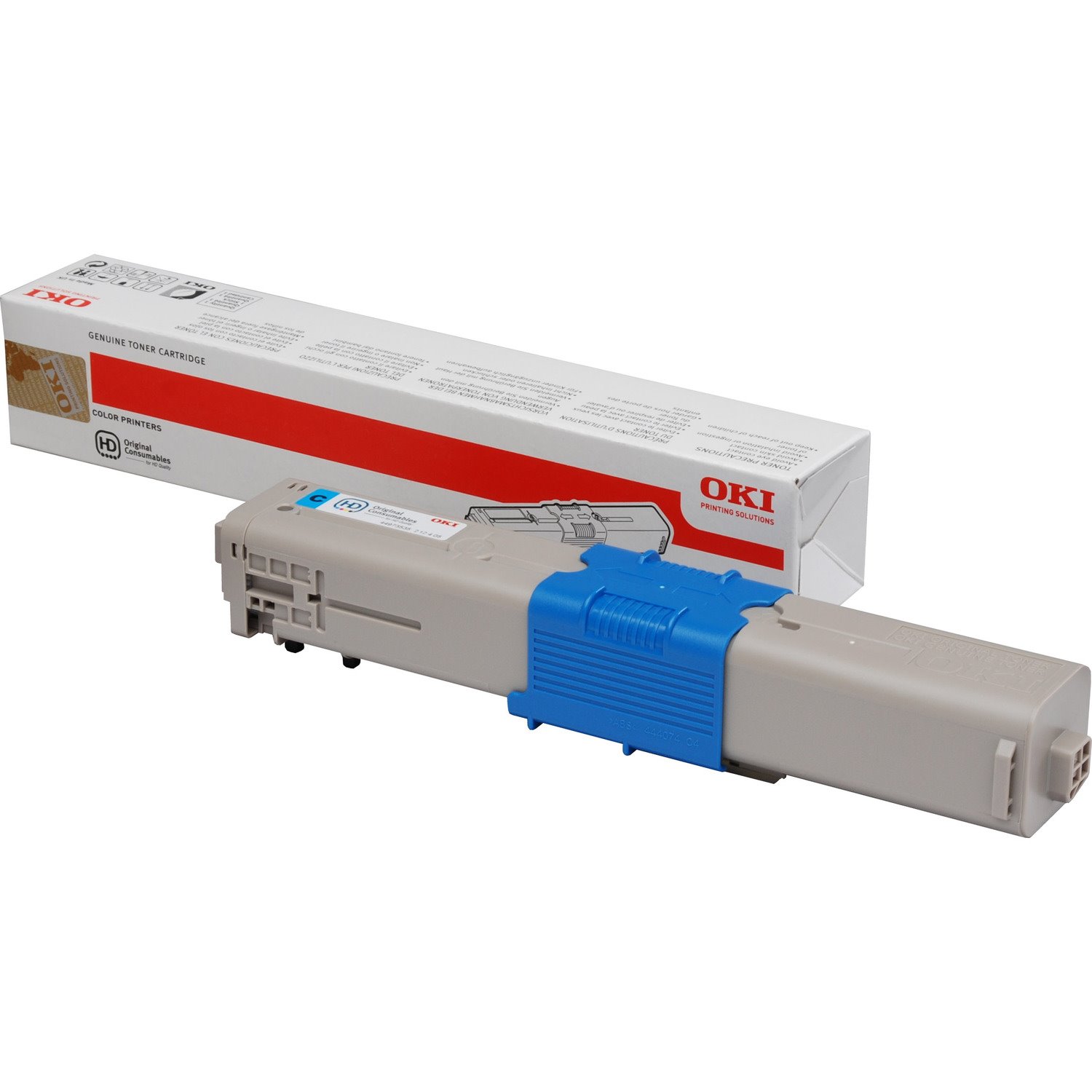 Oki Original LED Toner Cartridge - Cyan Pack