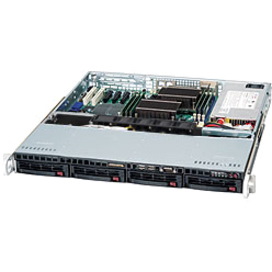 Supermicro SuperChassis SC813MTQ-600CB Rackmount Enclosure