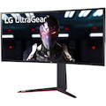 LG UltraGear 34GN850-B 34" Class UW-QHD Curved Screen Gaming LCD Monitor - 21:9 - Black, Red