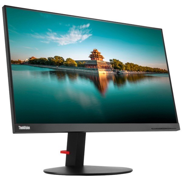 Lenovo ThinkVision P24h-10 24" Class WQHD LCD Monitor - 16:9 - Raven Black