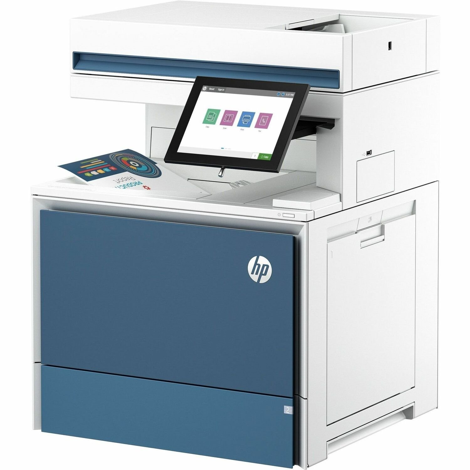 HP LaserJet Enterprise 6800dn Wired Laser Multifunction Printer