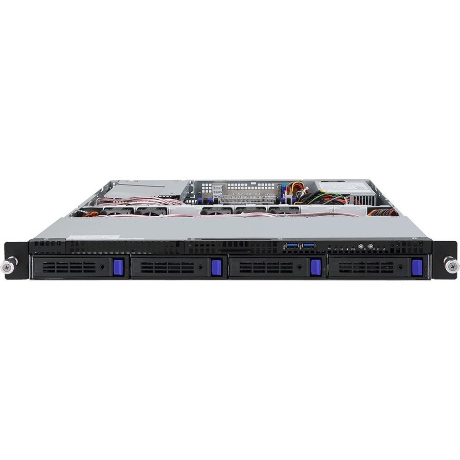 Gigabyte R120-T32 Barebone System - 1U Rack-mountable - 1 x Processor Support