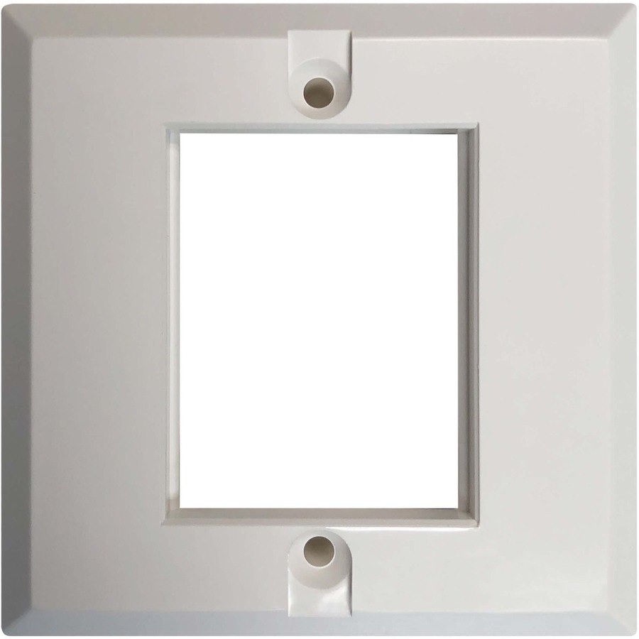 Eaton Tripp Lite Series 1-Port UK-Style Gang Frame for 6C-Type Insert Module, White