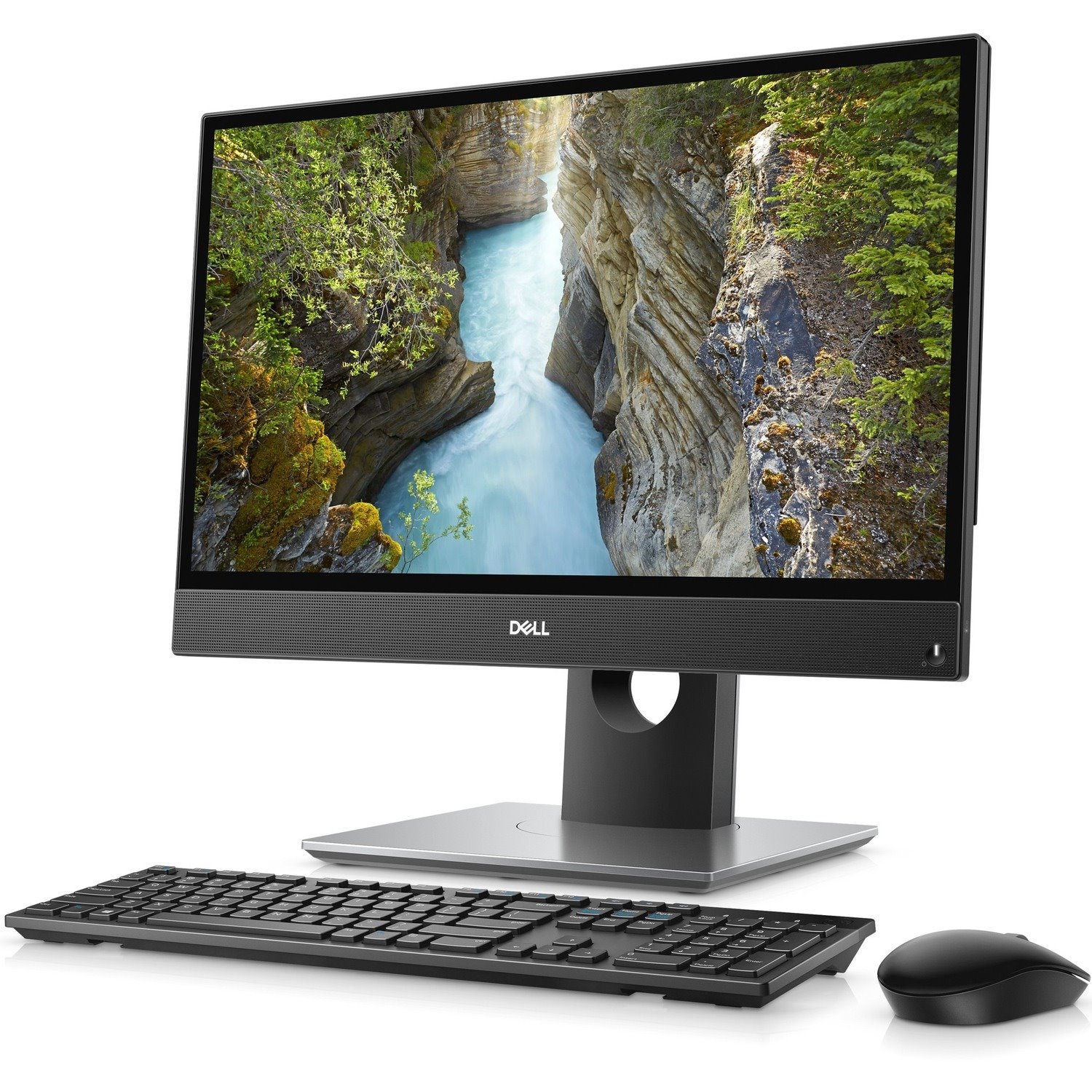 Dell OptiPlex 3000 3280 All-in-One Computer - Intel Core i5 10th Gen i5-10500T - 8 GB - 500 GB HDD - 21.5" Full HD - Desktop - Black