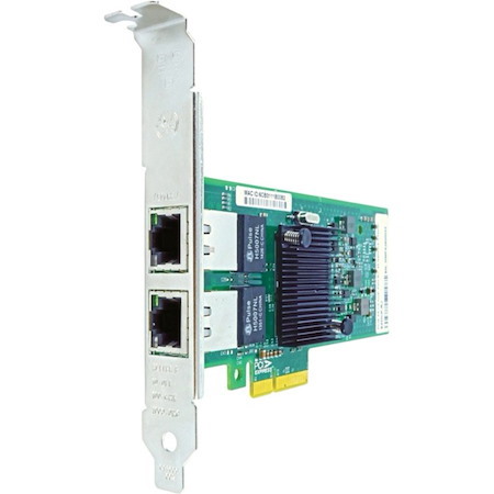 Axiom 10/100/1000Mbs Dual Port RJ45 PCIe x4 NIC Card for Dell - 430-4156