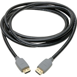 Eaton Tripp Lite Series 4K HDMI Cable (M/M) - 4K 60 Hz, HDR, 4:4:4, Gripping Connectors, Black, 10 ft.