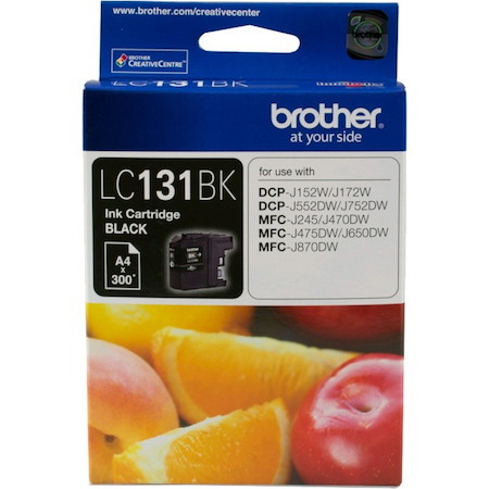 Brother LC-131BK Original Inkjet Ink Cartridge - Black Pack