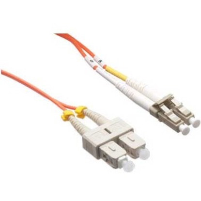 Axiom LC/SC Multimode Duplex OM2 50/125 Fiber Optic Cable 70m - TAA Compliant