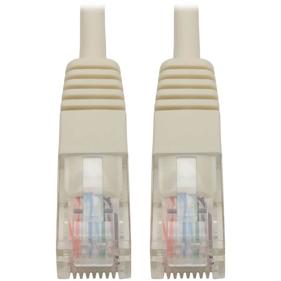 Eaton Tripp Lite Series Cat5e 350 MHz Molded (UTP) Ethernet Cable (RJ45 M/M), PoE - White, 6 ft. (1.83 m)