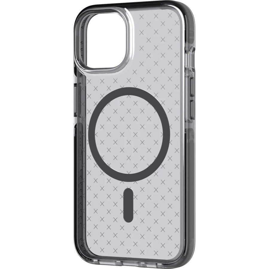 Tech21 Evo Check Case for Apple iPhone 14 Smartphone - Smokey Black