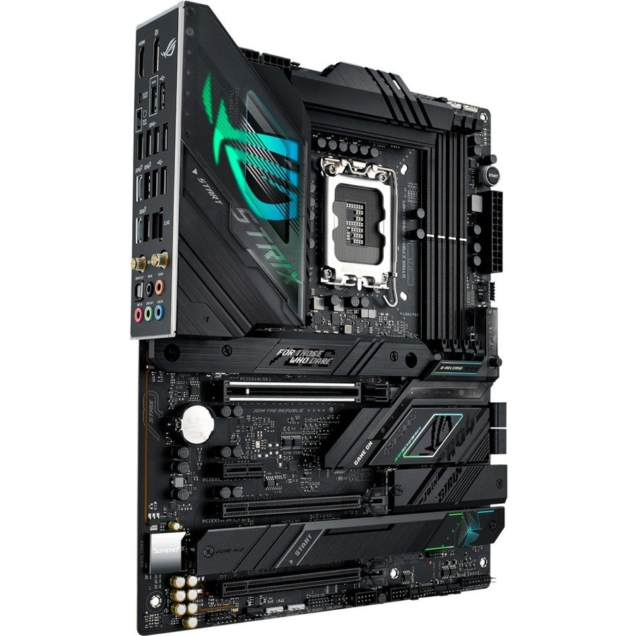 Asus ROG Strix STRIX Z790-F Gaming WIFI Gaming Desktop Motherboard - Intel Z790 Chipset - Socket LGA-1700 - ATX