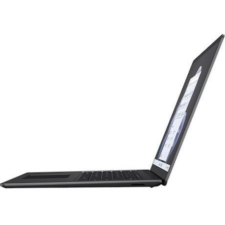 Microsoft Surface Laptop 5 15" Touchscreen Notebook - 2496 x 1664 - Intel Core i7 12th Gen i7-1265U - Intel Evo Platform - 16 GB Total RAM - 512 GB SSD - Matte Black - TAA Compliant