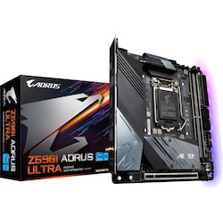 Aorus Ultra Durable Z590I AORUS ULTRA Desktop Motherboard - Intel Z590 Chipset - Socket LGA-1200 - Intel Optane Memory Ready - Mini ITX