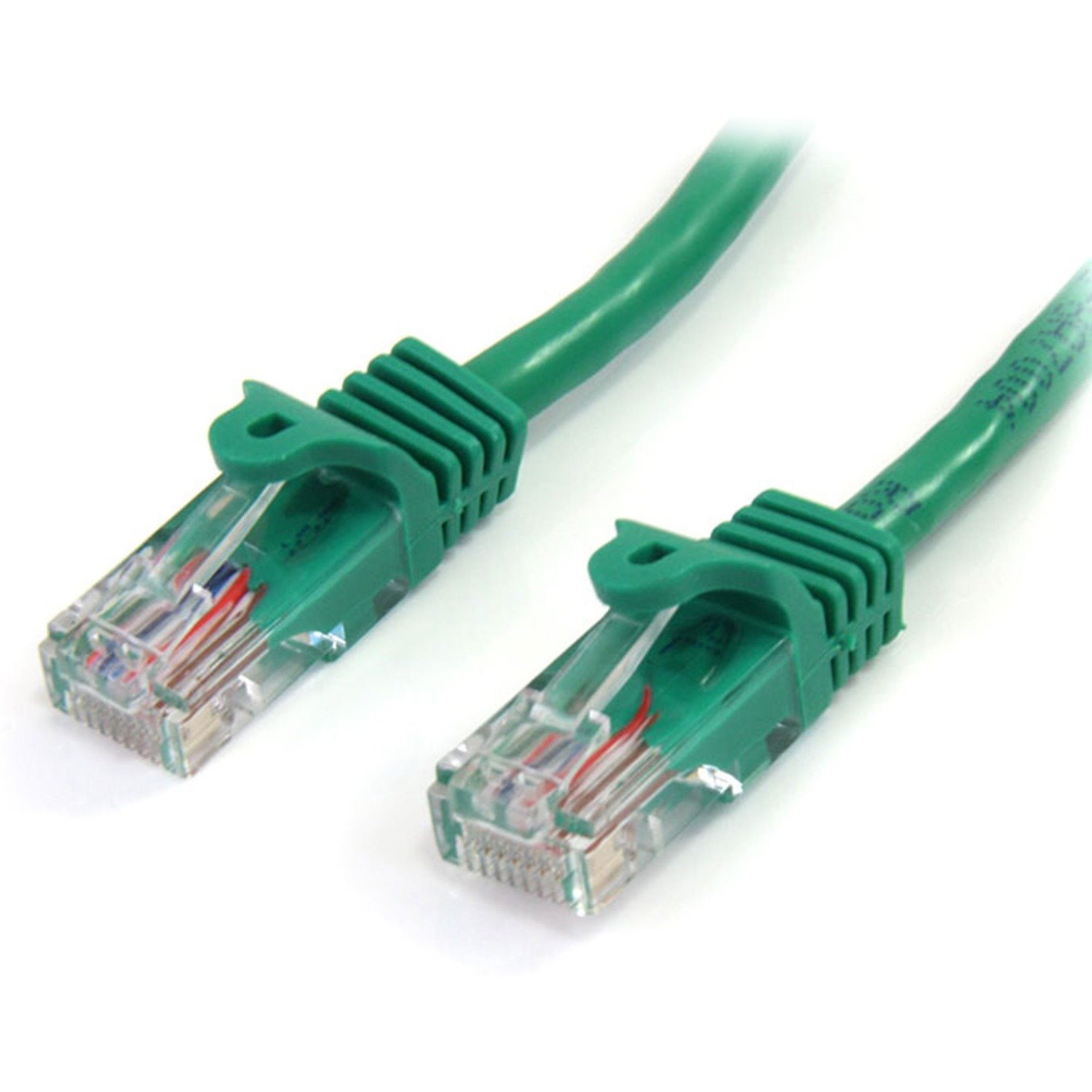 StarTech.com 3 m Green Cat5e Snagless RJ45 UTP Patch Cable - 3m Patch Cord - Ethernet Patch Cable - RJ45 Male to Male Cat 5e Cable