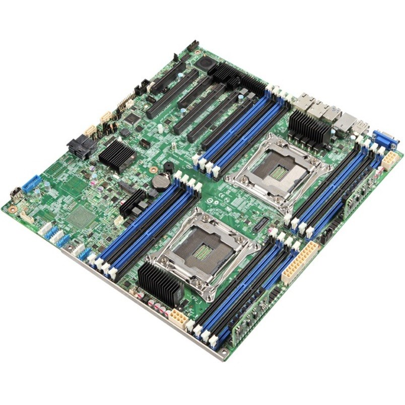 Intel S2600CW2R Server Motherboard - Intel Chipset - Socket LGA 2011-v3 - SSI EEB