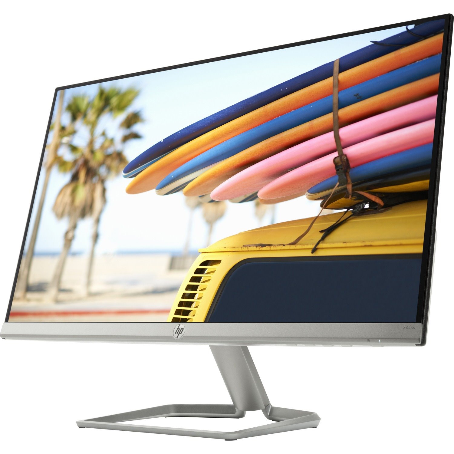 HP 24fw Full HD LCD Monitor - 16:9 - Silver