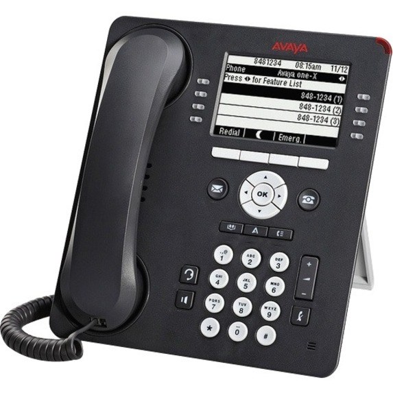 Avaya 9608G IP Phone - Desktop, Wall Mountable - Grey