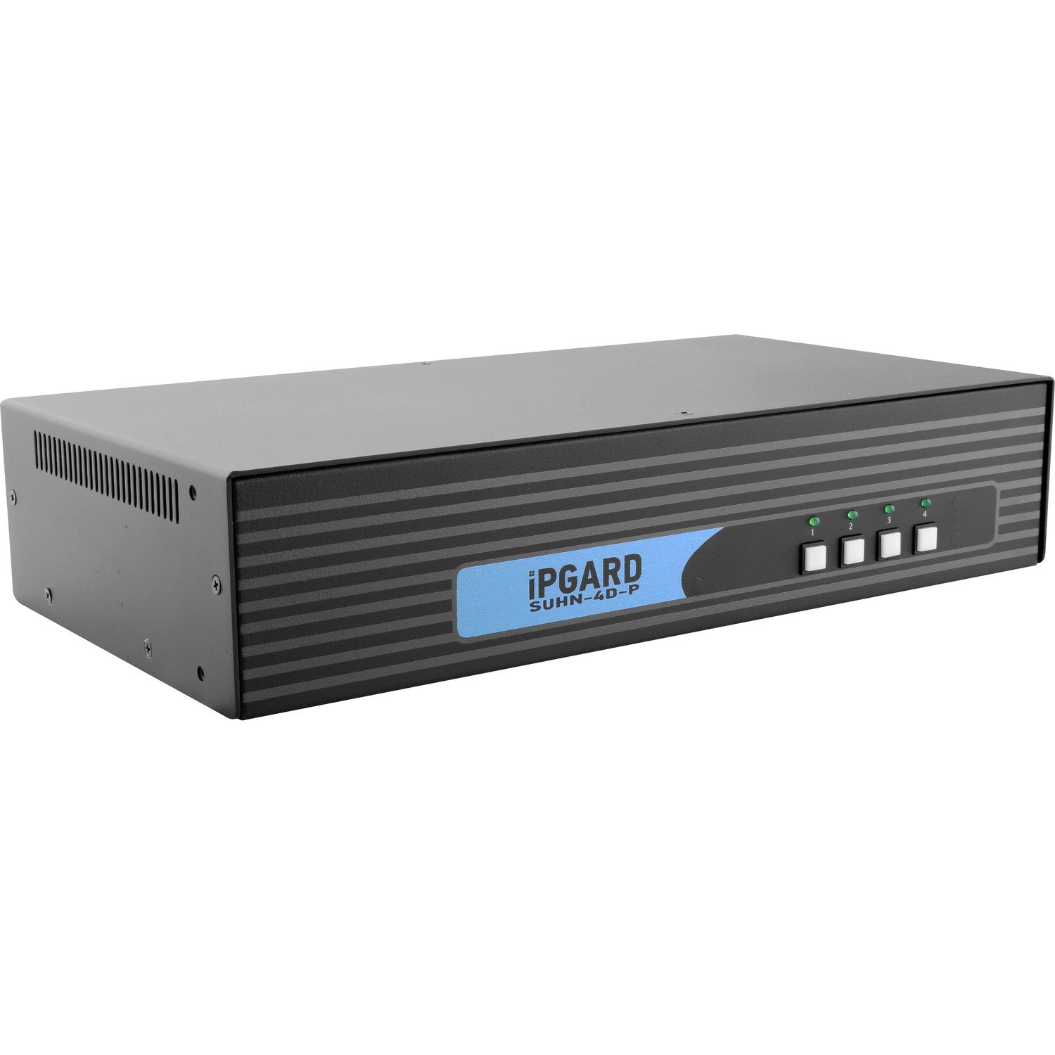 iPGARD Secure 4-Port, Dual-Head HDMI KVM Switch with Dedicated CAC Port & 4K Support