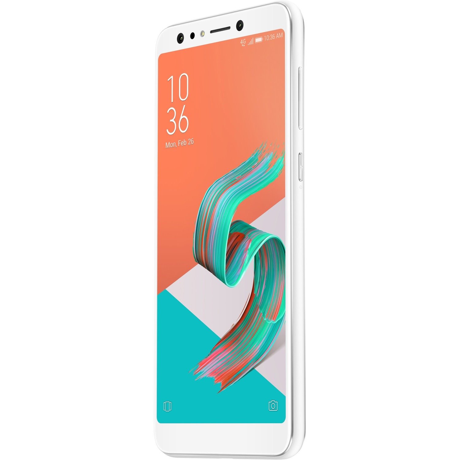 Asus ZenFone 5 Lite ZC600KL 64 GB Smartphone - 6" LCD Full HD Plus 1080 x 2160 - Cortex A53Octa-core (8 Core) 1.40 GHz - 4 GB RAM - Android 7.1.1 Nougat - 4G - Moonlight White
