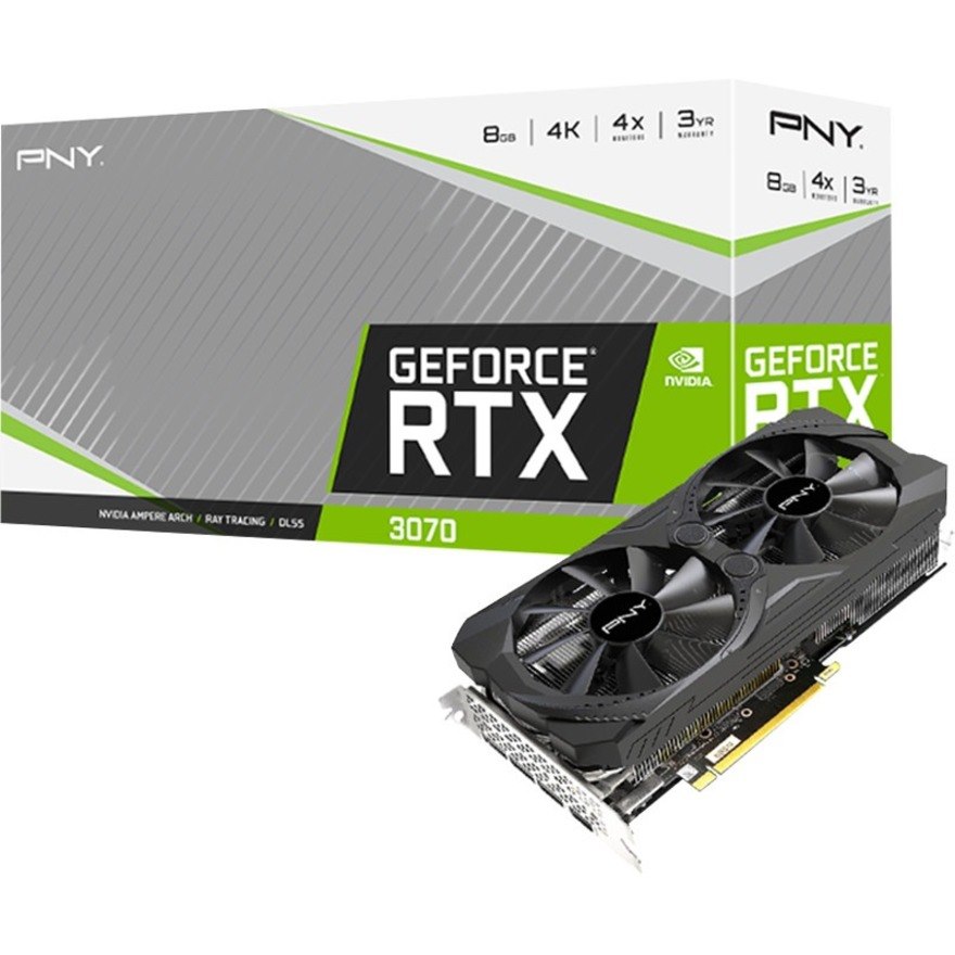 PNY NVIDIA GeForce RTX 3070 Graphic Card - 8 GB GDDR6