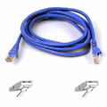 Belkin 9ft Cat6 Snagless Molded Networking Cable - Ethernet - RJ45 550mhz - Blue - patch cable