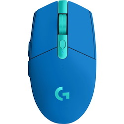 Logitech LIGHTSPEED G305 Gaming Mouse - Wi-Fi - USB - Optical - 6 Button(s) - Blue