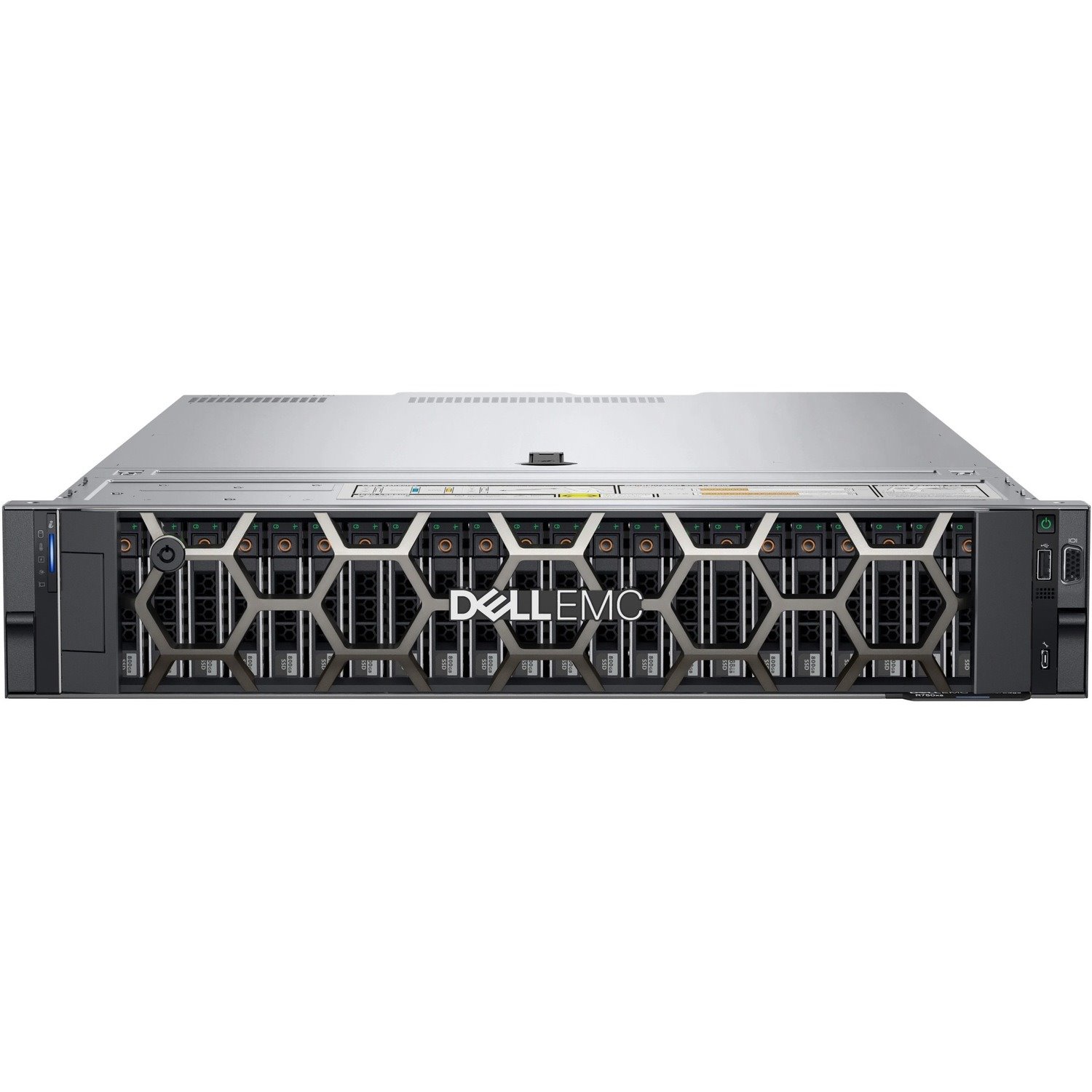 Dell EMC PowerEdge R750xs 2U Rack Server - 1 x Intel Xeon E-2334 3.40 GHz - 16 GB RAM - 12Gb/s SAS Controller
