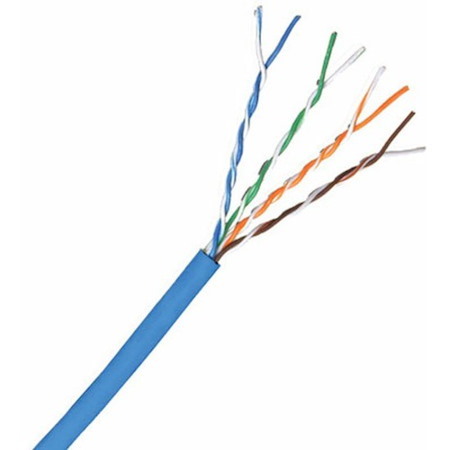 Comprehensive Cat 6 550 MHz UTP Solid Blue Bulk Cable 1000ft