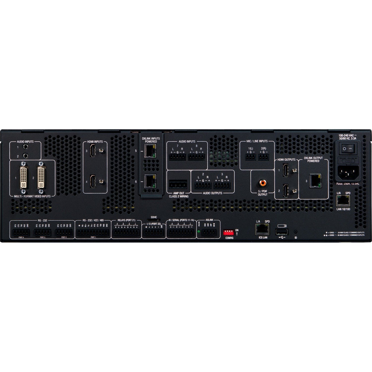 AMX Enova DVX-2255HD-SP Audio/Video Switchbox