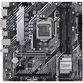 Asus Prime H570M-PLUS/CSM Desktop Motherboard - Intel H570 Chipset - Socket LGA-1200 - Intel Optane Memory Ready - Micro ATX