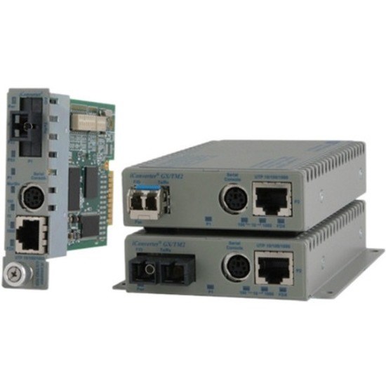 Omnitron Systems 10/100/1000BASE-T UTP to 1000BASE-X Media Converter and Network Interface Device