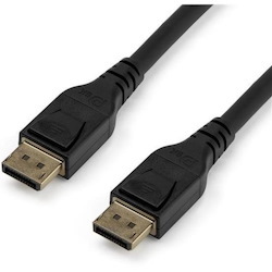 StarTech.com 5 m VESA Certified DisplayPort 1.4 Cable - 8K 60Hz HBR3 HDR - 16 ft Super UHD 4K 120Hz - DP to DP Video Monitor Cord M/M