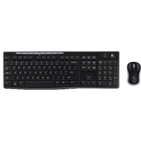 Logitech Wireless Combo MK270 Keyboard & Mouse - English (US) - 1 Pack