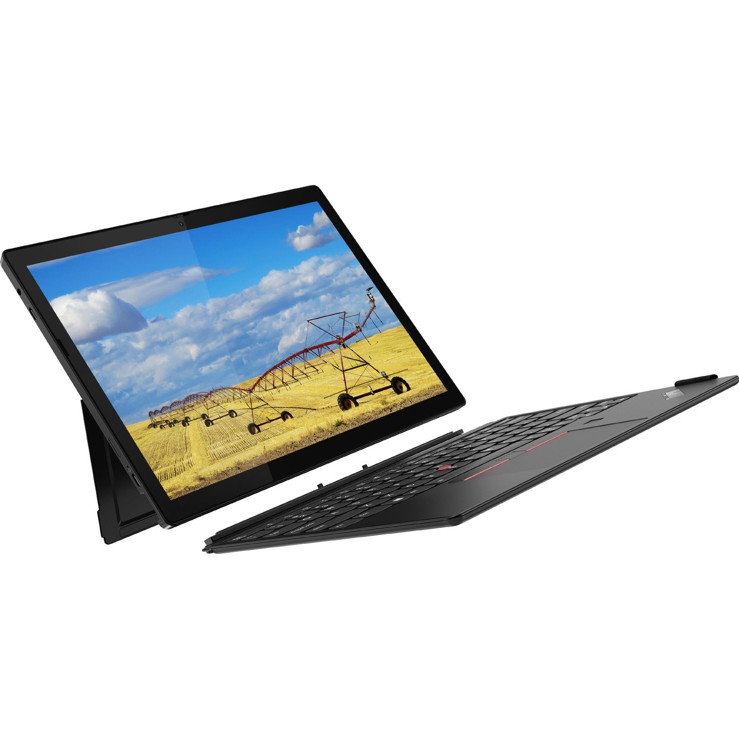 Lenovo ThinkPad 20UW001BAU LTE 31.2 cm (12.3") Touchscreen Detachable 2 in 1 Notebook - Full HD - 1920 x 1080 - Intel Core i5 11th Gen i5-1130G7 Quad-core (4 Core) 1.80 GHz - 16 GB Total RAM - 16 GB On-board Memory - 512 GB SSD - Black