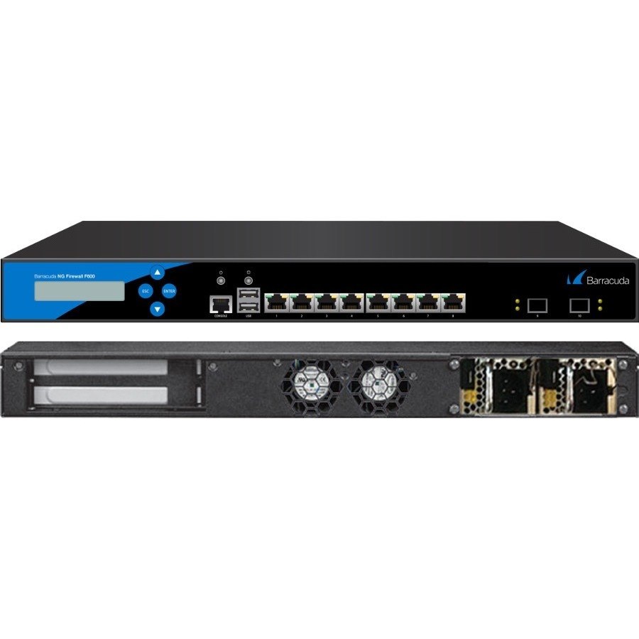 Barracuda F600 Network Security/Firewall Appliance