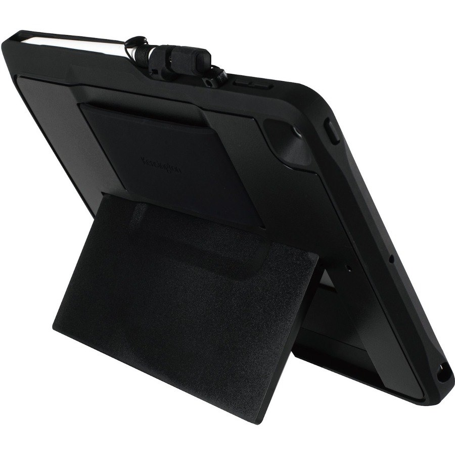 Kensington BlackBelt Rugged Carrying Case for 10.2" Apple iPad Tablet, Apple Pencil - Black