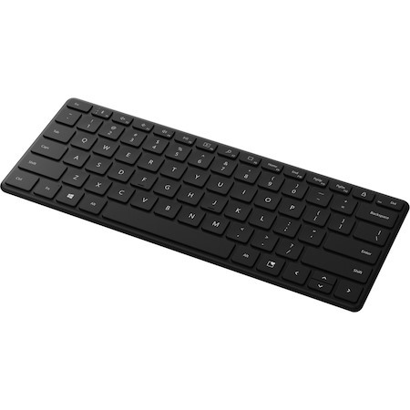 Microsoft Designer Compact Keyboard - Wireless Connectivity - English - Black