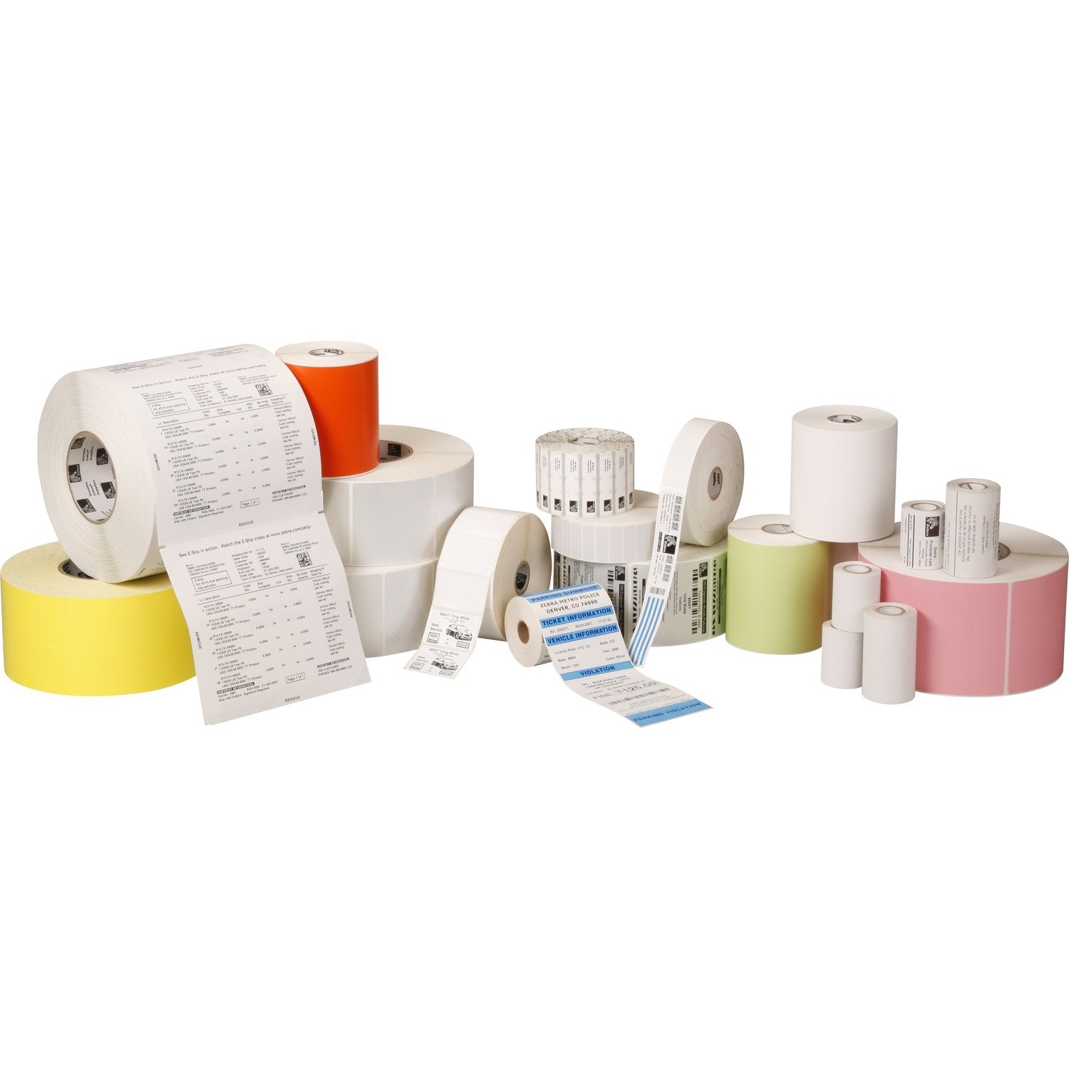 Zebra Z-Select Direct Thermal Receipt Paper - White