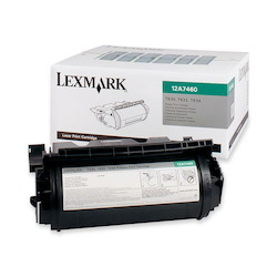 Lexmark 12A7460 Original Laser Toner Cartridge - Black - 1 Pack